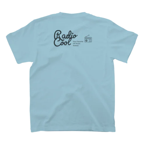 ラジオクールオリジナルTシャツ　背面プリント Regular Fit T-Shirt