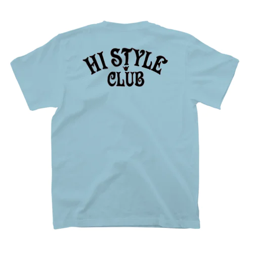 〔Back Print〕 HI STYLE CLUB スタンダードTシャツ