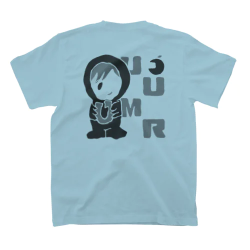 (白線・背面のみ！)U-SUMMER Tシャツ スタンダードTシャツ