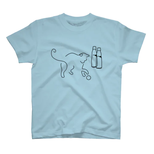 ラムネシンプル猫 Regular Fit T-Shirt