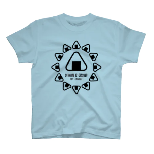 ONIGIRI is OISHII!!(三角) Regular Fit T-Shirt