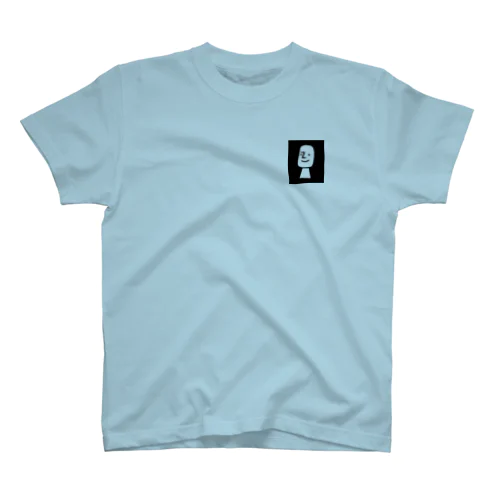イースター島のモアイ(モノクロ) Regular Fit T-Shirt