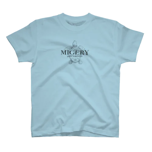 MIGERY 亀 スタンダードTシャツ