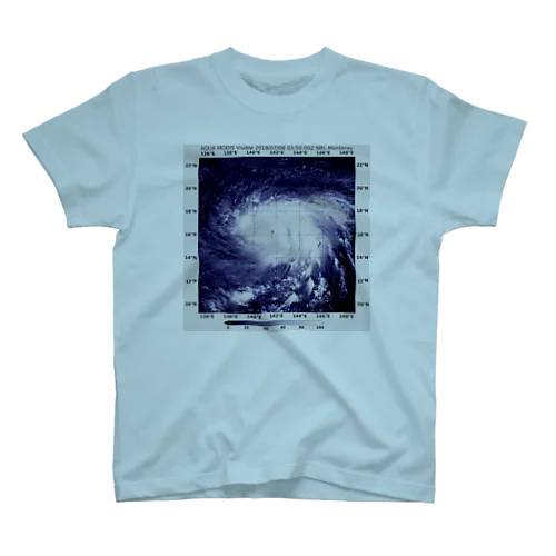 2018年最強台風マリア スタンダードTシャツ