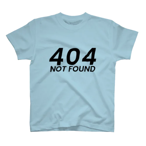 404 not found スタンダードTシャツ