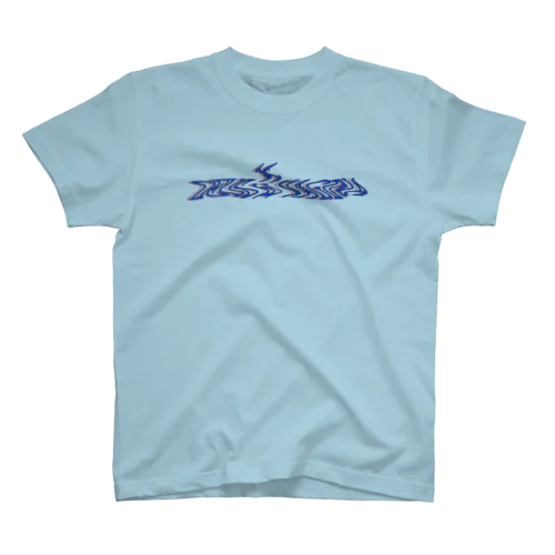 DEUS EX VAGINA ロゴ【パターンD】 Regular Fit T-Shirt