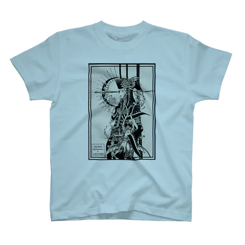 漆黒月の旋律(モノクローム) Regular Fit T-Shirt