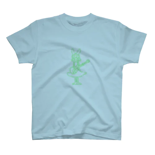 緑ネオン Regular Fit T-Shirt