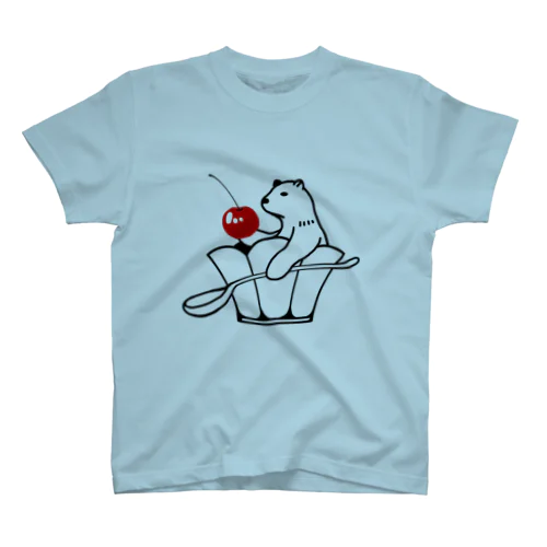 ひんやりシロクマ Regular Fit T-Shirt