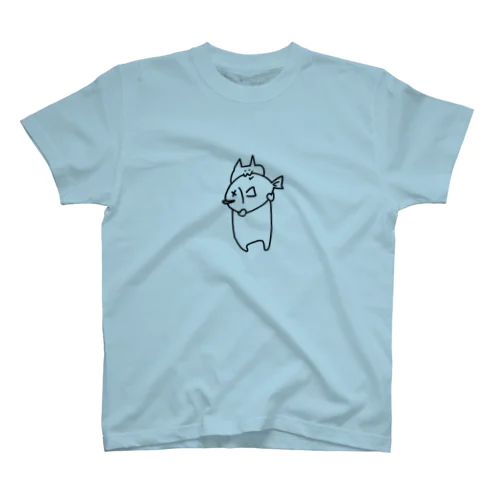 魚食べるねこ スタンダードTシャツ