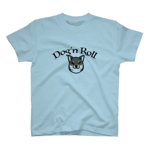 Dog’n Roll 黒柴 Regular Fit T-Shirt