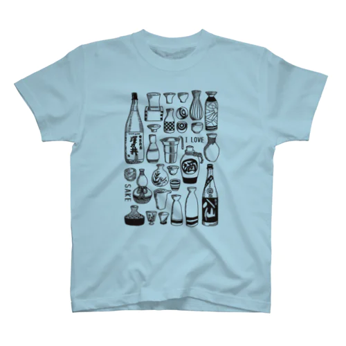 日本酒が好きな人に是非着ていただきたい  スタンダードTシャツ