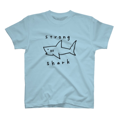 強いサメ Regular Fit T-Shirt