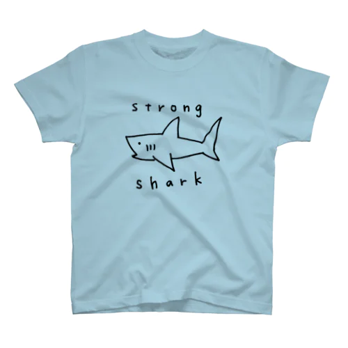 強いサメ スタンダードTシャツ