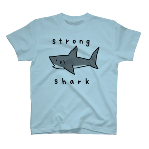 強いサメ Regular Fit T-Shirt