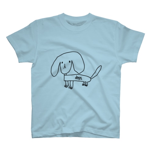 ホワイトドーッグス（スケスケver.）【Tシャツ】 Regular Fit T-Shirt