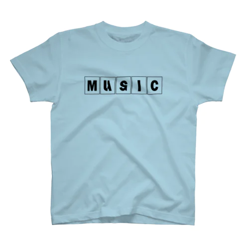 MUSIC / MAGIC スタンダードTシャツ