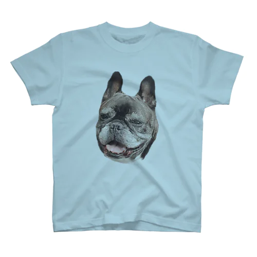 にっこり犬マメ(リアル) Regular Fit T-Shirt