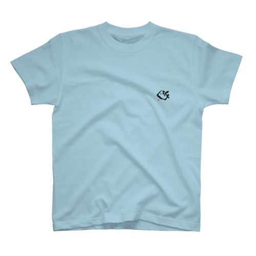 鮨 てつ也 池袋 (黒ロゴ) Regular Fit T-Shirt
