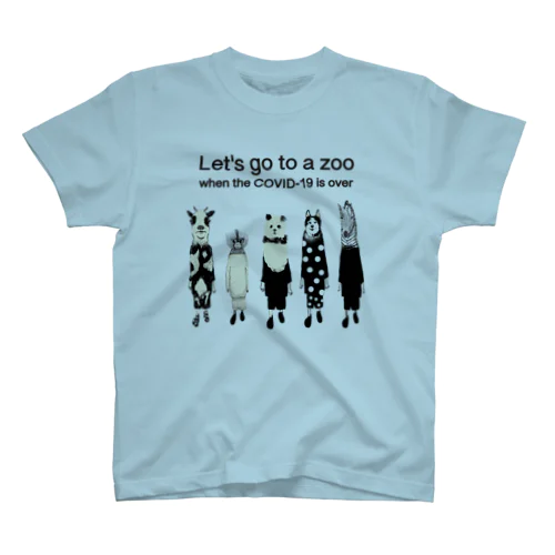 Let's go to a zoo when the COVID-19 is over Regular Fit T-Shirt