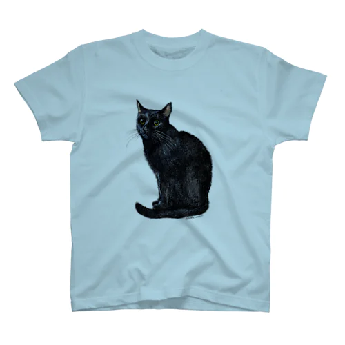 黒猫1 スタンダードTシャツ