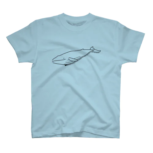 シロナガスクジラ スタンダードTシャツ