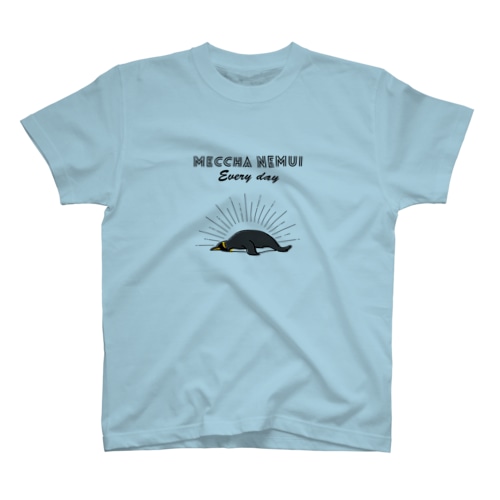MECCHA NEMUI ペンギン Regular Fit T-Shirt