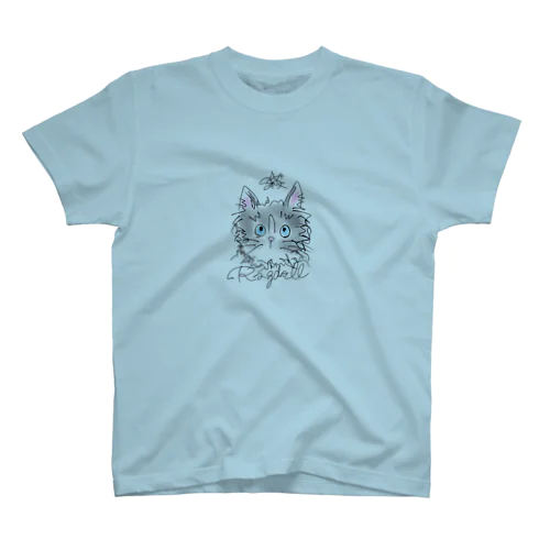 ラグドール猫 ELLEちゃん Regular Fit T-Shirt