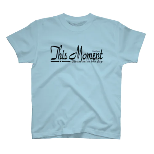 This Moment（BLACK） Regular Fit T-Shirt