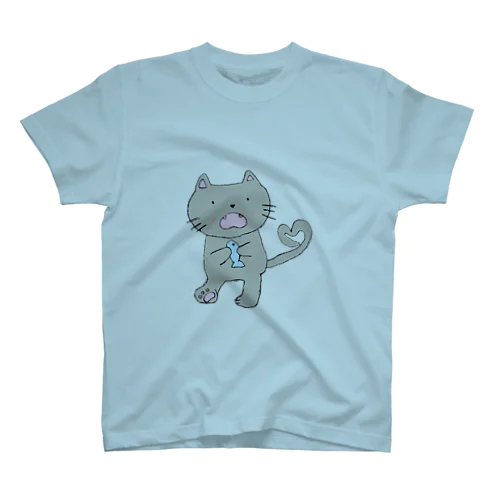 食いしん坊ねこちゃん。 スタンダードTシャツ