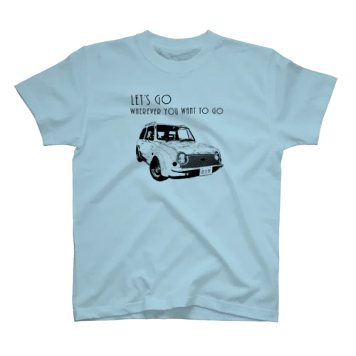 好きな車で出かけよう スタンダードTシャツ