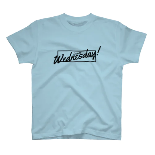 Wednesday!(black) スタンダードTシャツ