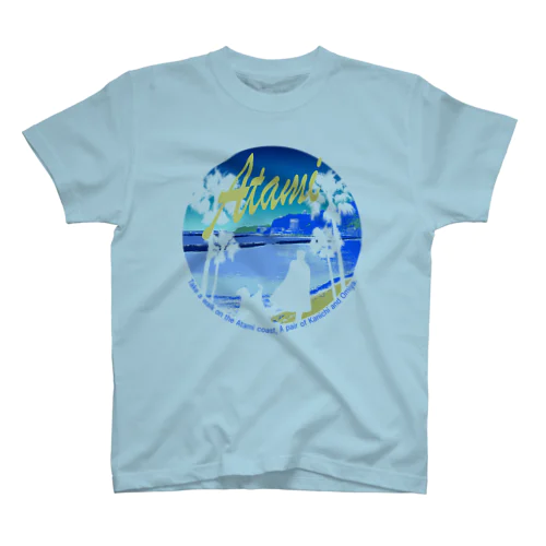 熱海海岸Tシャツ（Kanichi&Omiya）淡色Tシャツ用 スタンダードTシャツ