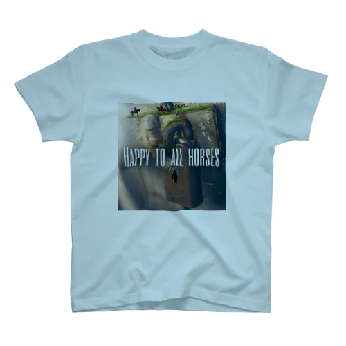 【引退馬支援企画】HAPPY TO ALL HORSES Regular Fit T-Shirt