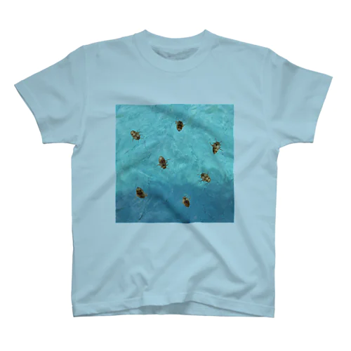 海を泳ぐチャイロチビゲンゴロウ Regular Fit T-Shirt