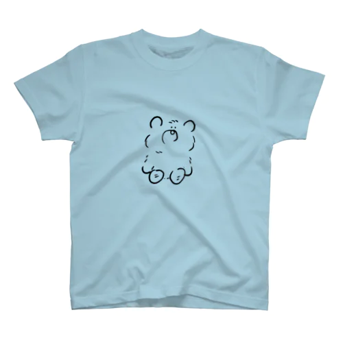 くまじろう今日もお供します Regular Fit T-Shirt