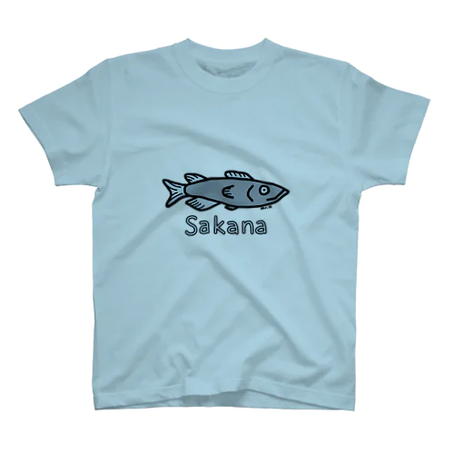 Sakana (魚) 色デザイン スタンダードTシャツ