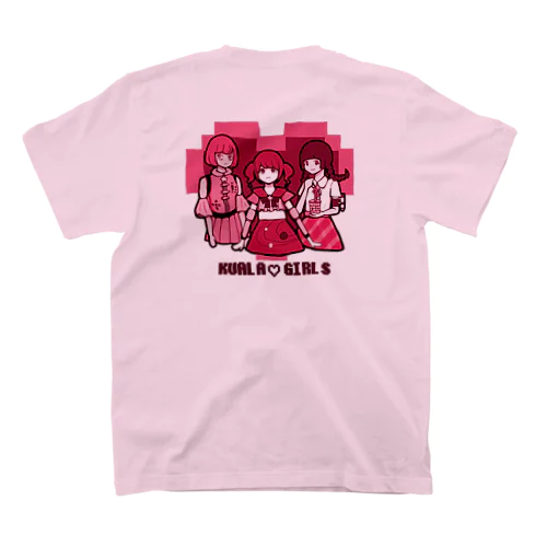 KUALAガールズピンク Regular Fit T-Shirt