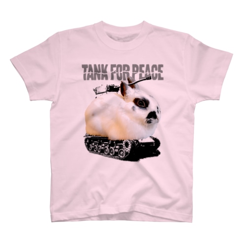 むーちゃん戦車-うさぎのうみのうさ友シリーズ Regular Fit T-Shirt