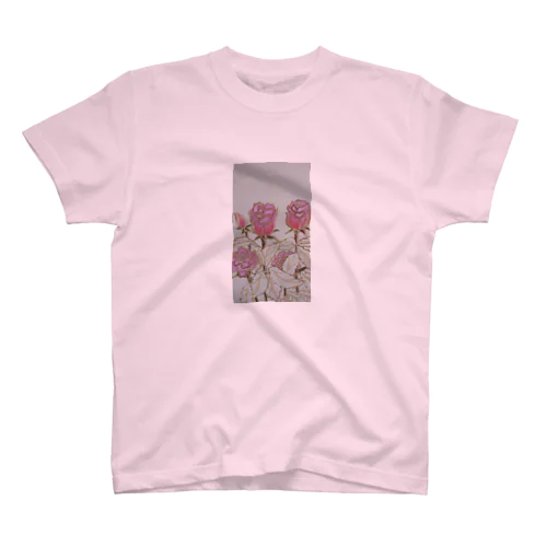 Pink Rose Regular Fit T-Shirt