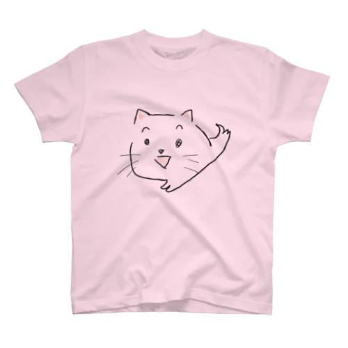 ポジティブな猫 スタンダードTシャツ