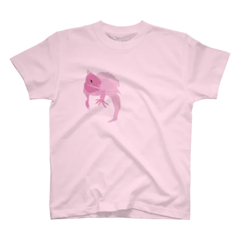 ギタイ_pink スタンダードTシャツ