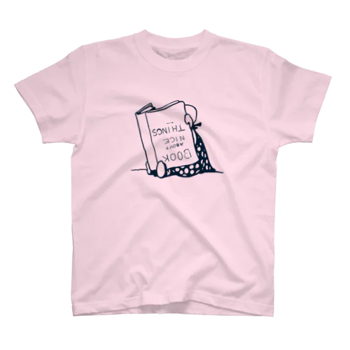 BOOK ABOUT NICE THINGS - The British Library Regular Fit T-Shirt