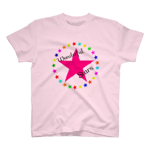 Wonderful☆Starsオリジナルグッズ Regular Fit T-Shirt