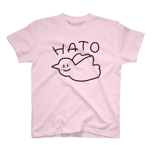 どうみてもHATO スタンダードTシャツ