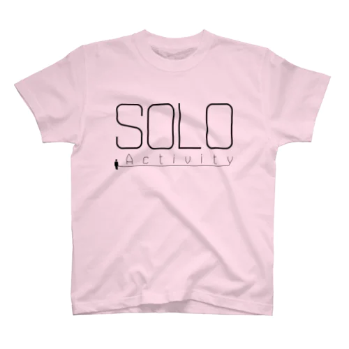 SOLO Activity [Black] Regular Fit T-Shirt