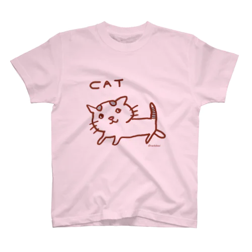 ねこだけキャット Regular Fit T-Shirt