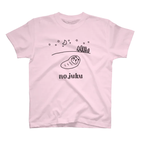 nojuku（黒） Regular Fit T-Shirt