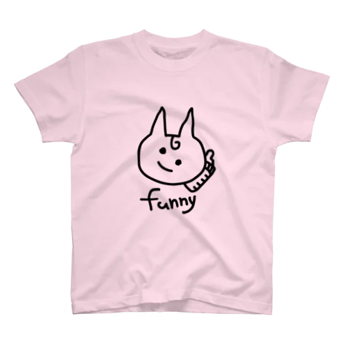 ねこのべびちゃん黒線 スタンダードTシャツ