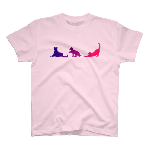 三つ子猫 Regular Fit T-Shirt